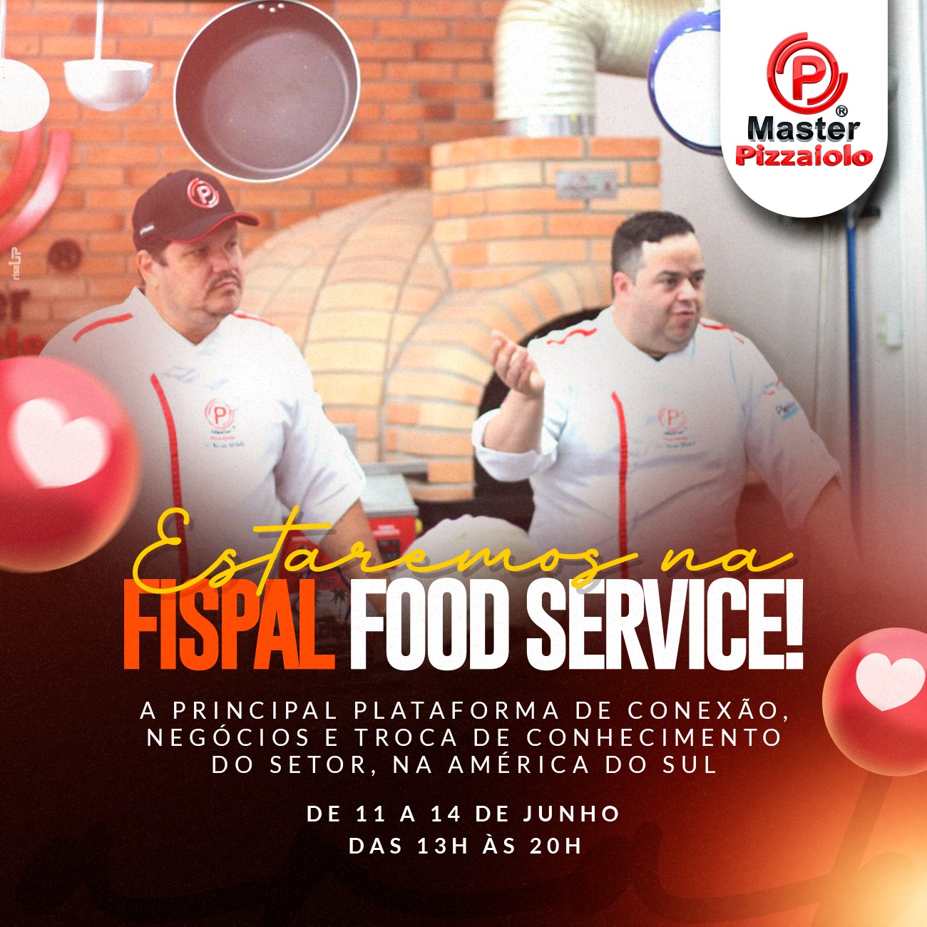 Estaremos no FISPAL FOOD SERVICE! 🤩😱